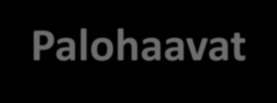 Palohaavat Jotkin öljyt ärsyttävät limakalvoja ja ihoa Nämä öljyt aiheuttavat palovammoja Heti