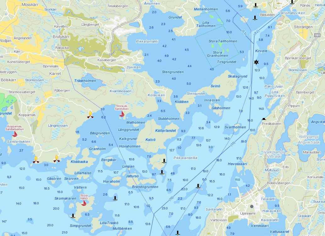 Race areas Race harbor Race Area 2