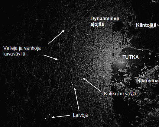 jännitystilalle ja energiahävikille. Mäkiluodon tutkan aineistoa ei saatu valitettavasti käyttöön projektivuoden aikana.