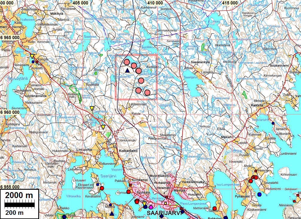 2 Sisältö Kansikuva: Perustiedot... 2 Yleiskartta... 3 Inventointi... 4 Havainto... 5 SAARIJÄRVI HAAPALAMMINKANGAS... 5 Valokuvia... 7 Inventoinnissa tarkastetut alueet:.