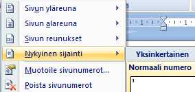 Siirry Sarkain-näppäimellä sarkainkohdasta toiseen. Vaihda riviä aina Enter-näppäimellä. Kirjoita tekstit seuraavasti: Napsauta lihavointipainiketta.