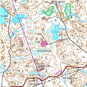 Pinta-ala (ha) 1 Ei velvoitetta (Mkk:ssa maa- ja metsätalousvaltaisella alueella,