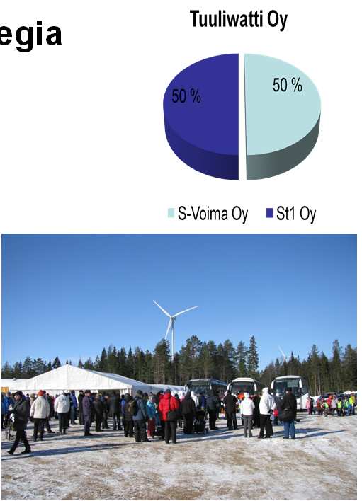 kohtuullisin kustannuksin Hankekehitys ensisijaisesti rakennetun infrastruktuurin yhteyteen ja rannikon tuntumaan sisämaahan Tavoitteemme on rakentaa jopa 20% Suomen