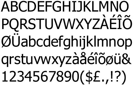13 vanhoja typografisia arvoja kunnioittava. Kun näihin yhdistetään vielä modernisti pyöristetty logoteksti, on typografian kontrasti oikeassa suhteessa. KUVIO 3. Optima-fontti. KUVIO 4.
