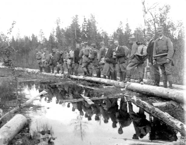 Heimosoturit Vienan Karjalassa 1918 Mannerheim Antreassa 23