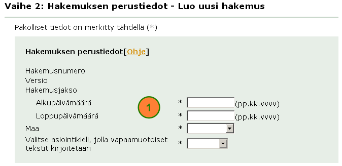 27 telmästä löytyvästä toimialakoodista, josta jätetään viimeinen numero pois. Asiakastiedot ovat esitäytettyinä, kun yritys hakee palautuksia toisen kerran. Tietoja voi muokata tarvittaessa.