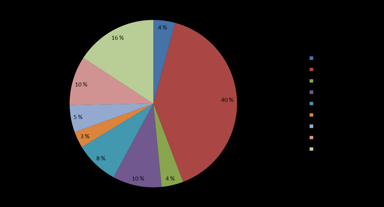Vankien ajankäytön jakautuminen (N= 3262)