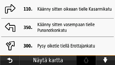 Matkan tietojen tyhjentäminen 1 Valitse kartassa Nopeus-kenttä > Nollaa. 2 Valitse vaihtoehto: Voit nollata ajotietokoneen tiedot valitsemalla Nollaa matkatiedot.