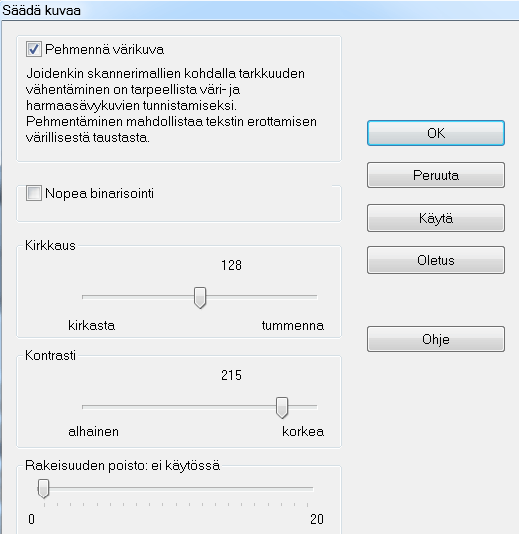 Merkit eivät saa koskettaa toisiaan, olla täyttyneitä,