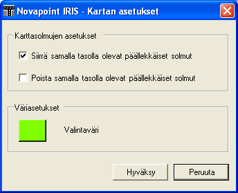 27(162) Valitsemalla Moduli Kohdasta Modulien välilehdet, päästään valitsemaan Varusteet ja Laitteet modulissa näytettävät välilehdet ja niiden järjestys. 1.10.