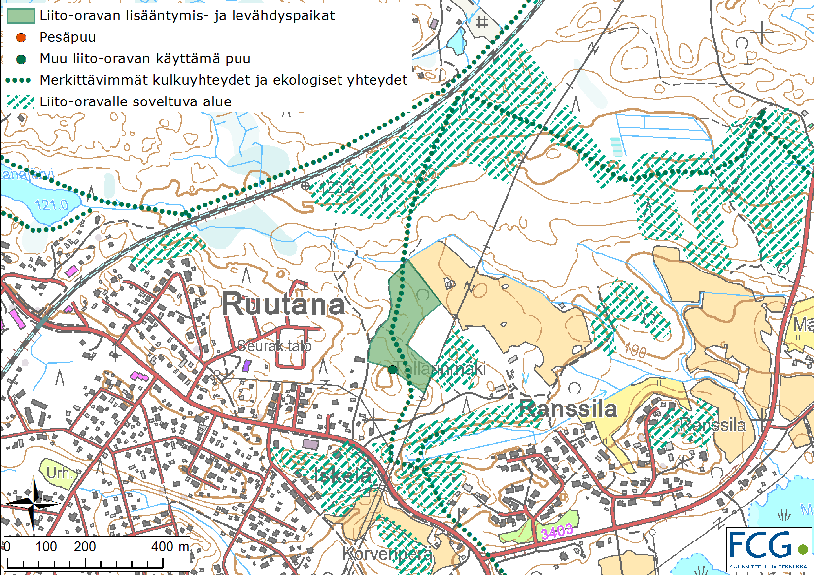 FCG SUUNNITTELU JA TEKNIIKKA OY Loppuraportti 10 (17) 9.