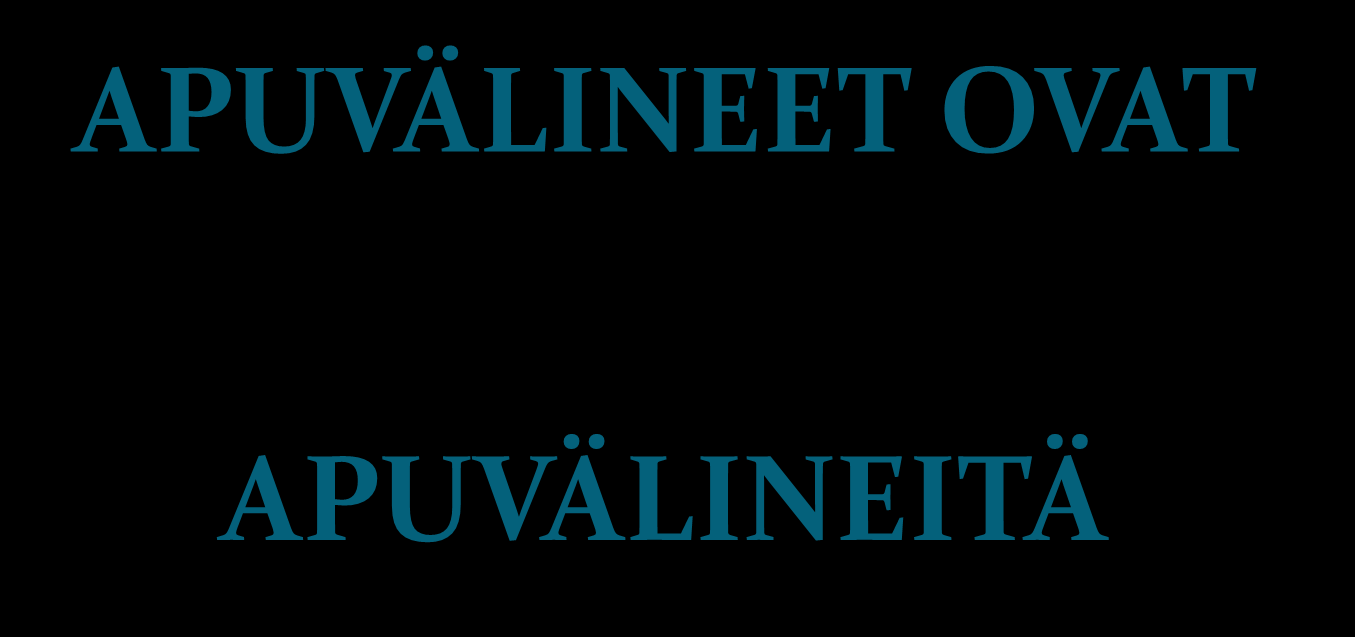 APUVÄLINEET