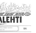 urheilu-elämästä. :ro 14 v. 1894. lentää radalla kiitäessään. Kilometrin pyyhkäsi hän nyt 1min. 32. sek.; hänen jälkeisensä kirjakauppias Lindstedt viipyi 1m 40 sek.