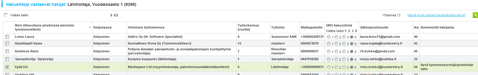 Sijaislistalle