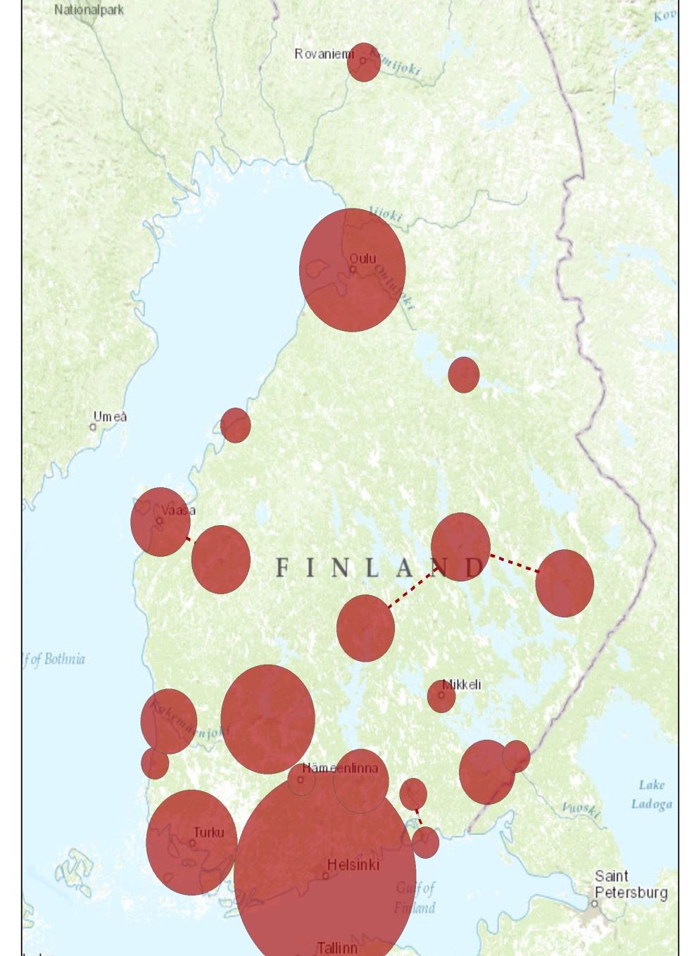 Kaupungistuminen ja keskittyminen Työ, asuminen, liikkuvuus ja demografinen muutospaine sekä elämäntapoihin, arvoihin ja asenteisiin liittyvät muutokset vauhdittavat kaupungistumis- ja