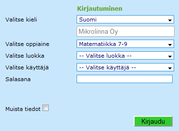 2 1 Johdanto Tämä ohjekirja antaa oppilaille opastusta Netti-Moppi oppimisympäristön ohjelman käyttöön. 1.1 Kirjautuminen Pääset käyttämään Netti-Moppi oppimisympäristön ohjelmia täyttämällä kirjautumislomakkeet kentät.