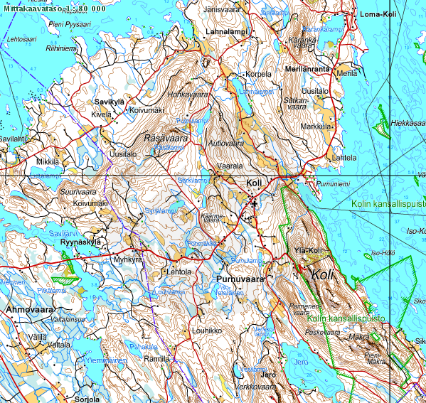 min) Juukaan 40 km Helsinkiin 500 km Autolautalta näkee