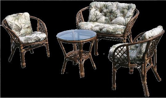 Alumiini/puukuvioitu artwood - pinottavat tuolit pehmusteilla 790 (1349 ) HAVANNA-setti - pöytä ja neljä tuolia - lasikannella - tuolit sään kestävää tekstiiliä - 150x90 cm 295 (495 ) Pöytä ja 6