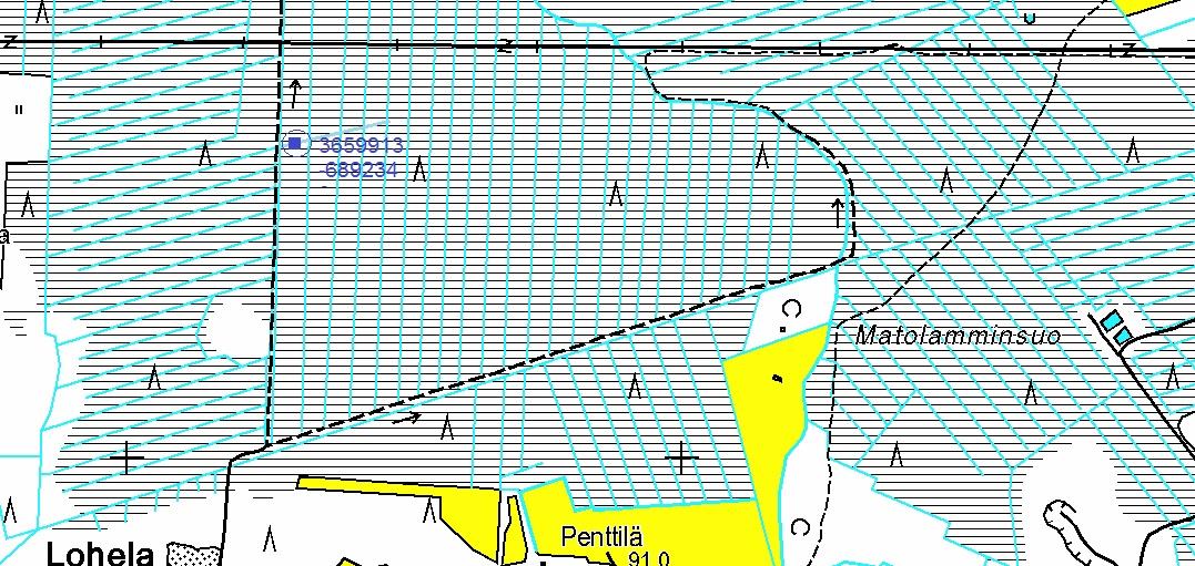 Paikantaminen, virtavesinäytteenotto Poikkioja