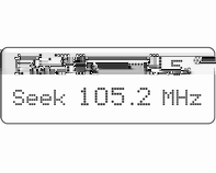 122 Radio Radio Käyttö... 122 Asemahaku... 122 Automaattitallennuksen luettelot... 124 Radio data system (RDS).