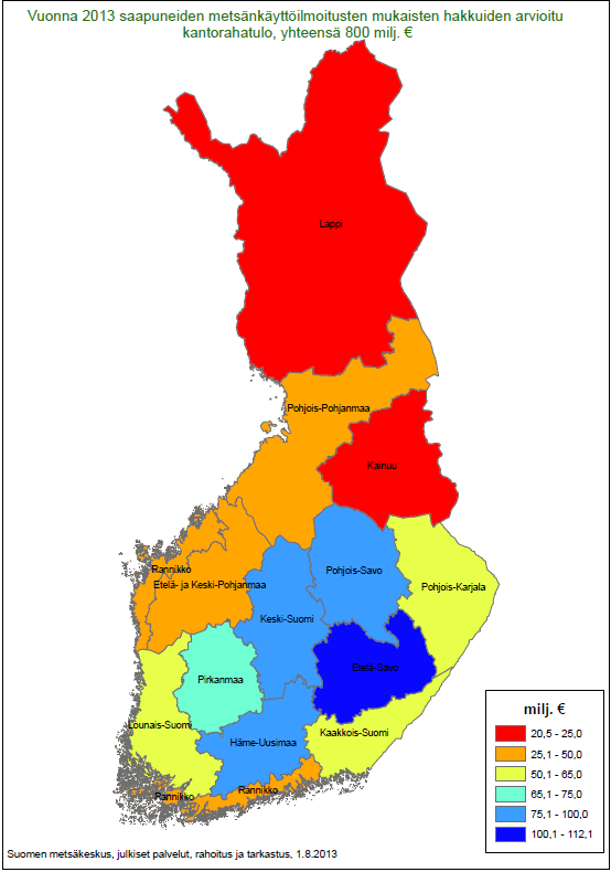 Puukauppa Etelä-Savo puukaupan kärjessä!