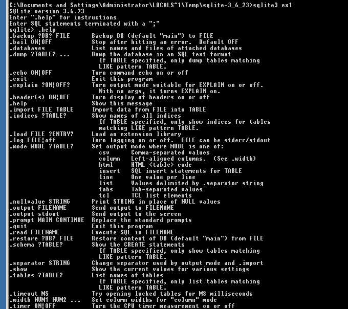 4 kyselylausekkeita. Sama voidaan toteuttaa sql-käskyillä,.