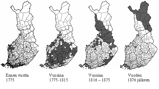 kin vuonna 1782 nautinta palautettiin peltojen ja niittyjen jakoperusteeksi. Metsät tuli jakaa manttaaliluvun mukaisessa suhteessa.