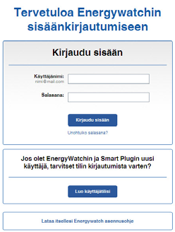 4. Luo EnergyWatch-tili. 1.