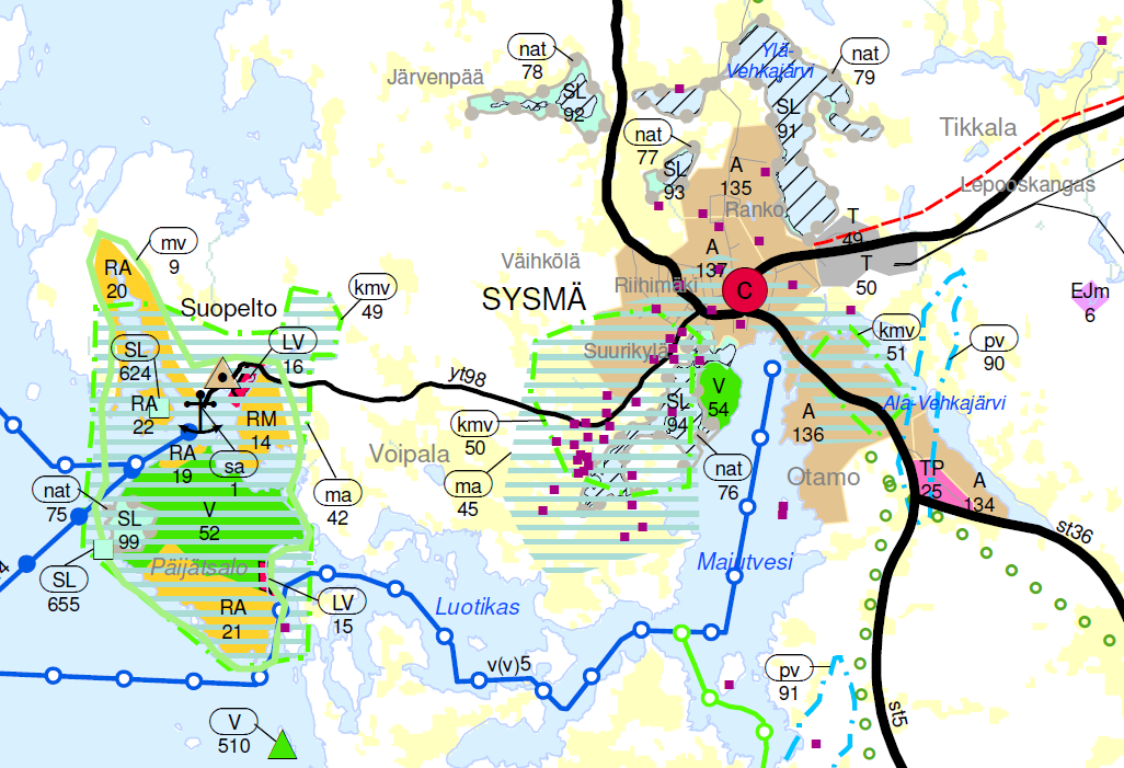 2. MAAKUNTAKAAVOITUS Maakuntakaava on maankäyttö- ja rakennuslain mukainen alueidenkäytön yleispiirteinen suunnitelma koko maakunnan tai sen osan yhdyskuntarakenteesta ja alueiden käytöstä.