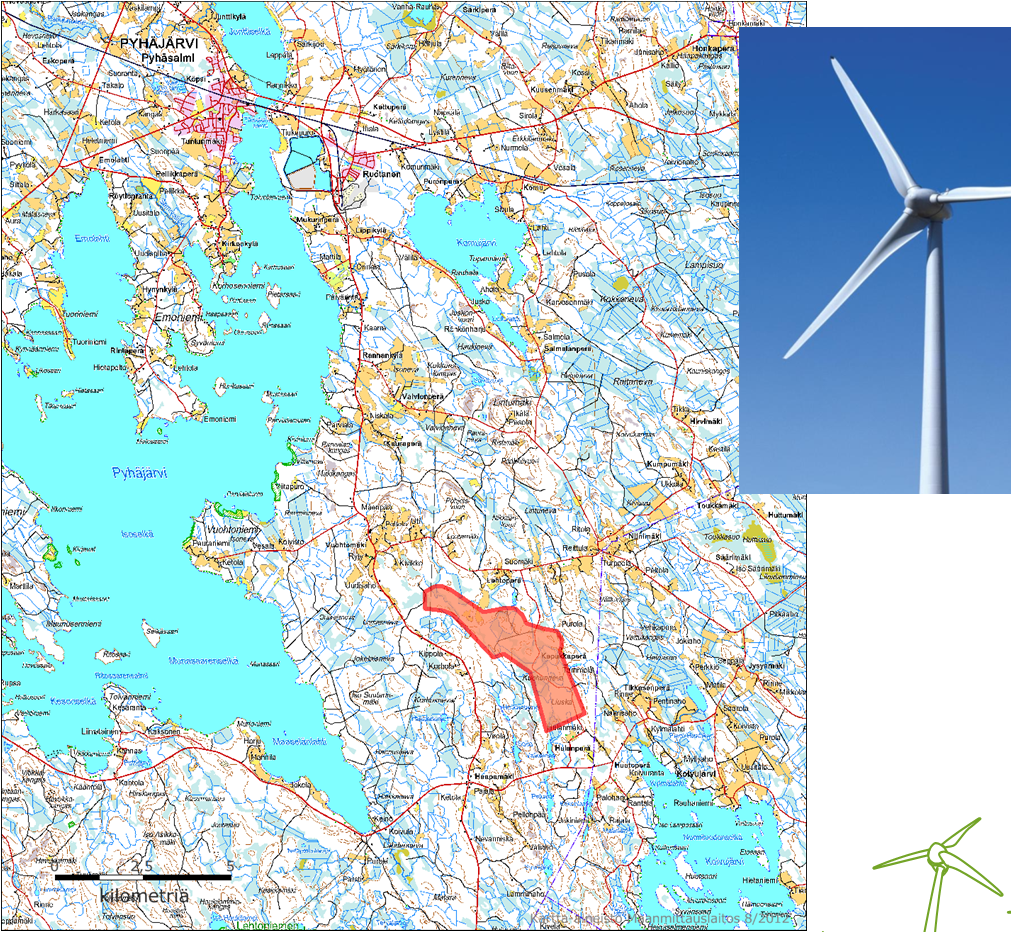 S U U N N IT T E L U JA T E K N IIK K A PYHÄJÄRVEN KAUPUNKI VUOHTOMÄEN