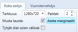 Vuorotervehdys-dia ja sen alla muistiinpanoina Johdantosanat ja muutama kommentti esityksen ohjaajalle: Muistiinpanot näkyvät vain esityksen ohjaajalle eivätkä sisälly