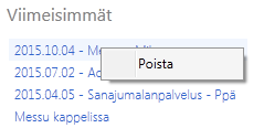 Viimeisimmät LabOra Jumalanpalvelus Online on suunniteltu erityisesti jumalanpalvelusten valmistelun työkaluksi.