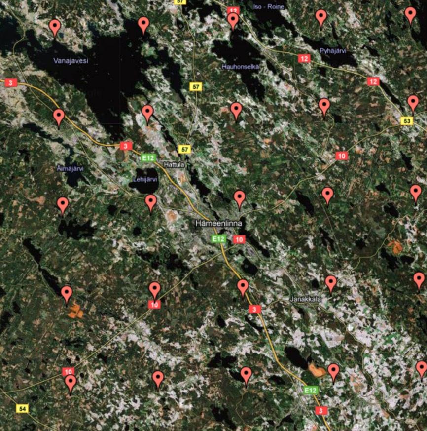 tietopohjaa alkaa jo olla sovellusten kehittämiselle Samoin muita edellytyksiä: Ilmatieteen laitoksen tuottamat paikalliset säätiedot Tavoitetilana