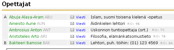 Tulosteet Tässä osiossa on esillä koulun käyttämät lomakkeet ym. asiakirjat. Tulosteet ovat pdfmuodossa, joten niiden avaamiseksi tarvitset jonkin pdf-lukijan.