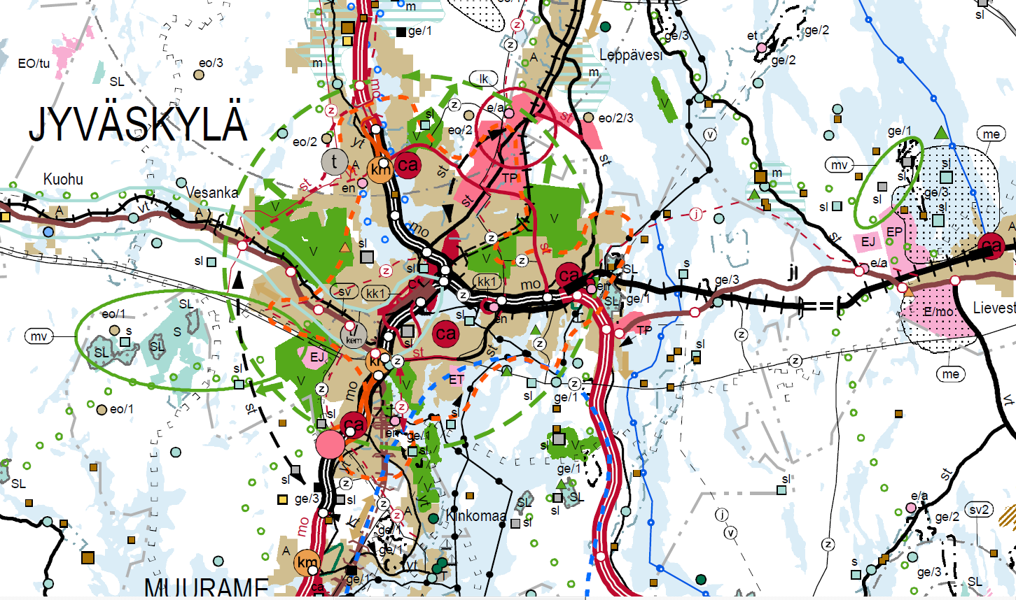 Minkälaisen liikenneverkon