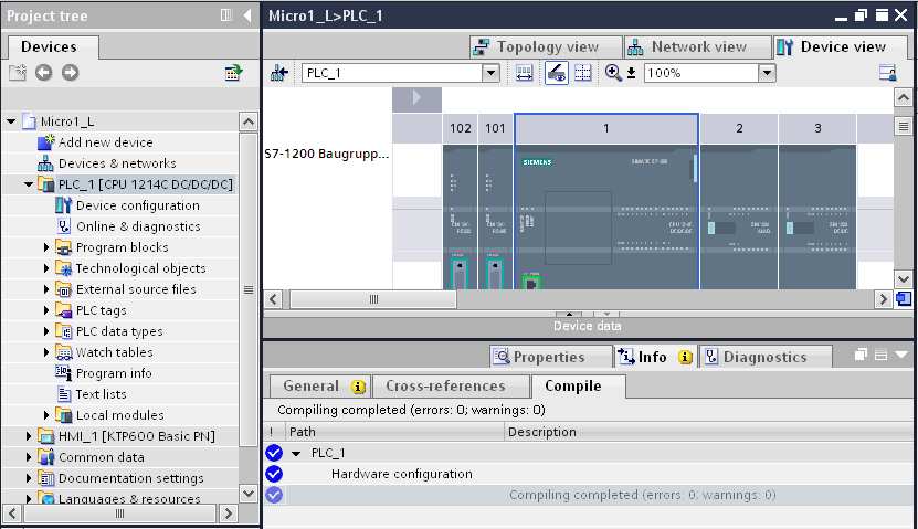 Laitekonfiguraation käännös ja lataus 1xR 1xR TIA-S7-1200 / Sivu 31 Siemens Osakeyhtiö 2011 Laitekonfiguraation käännös ja lataus (Compile, download) Kaikki