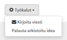 Milloin idea arkistoidaan?