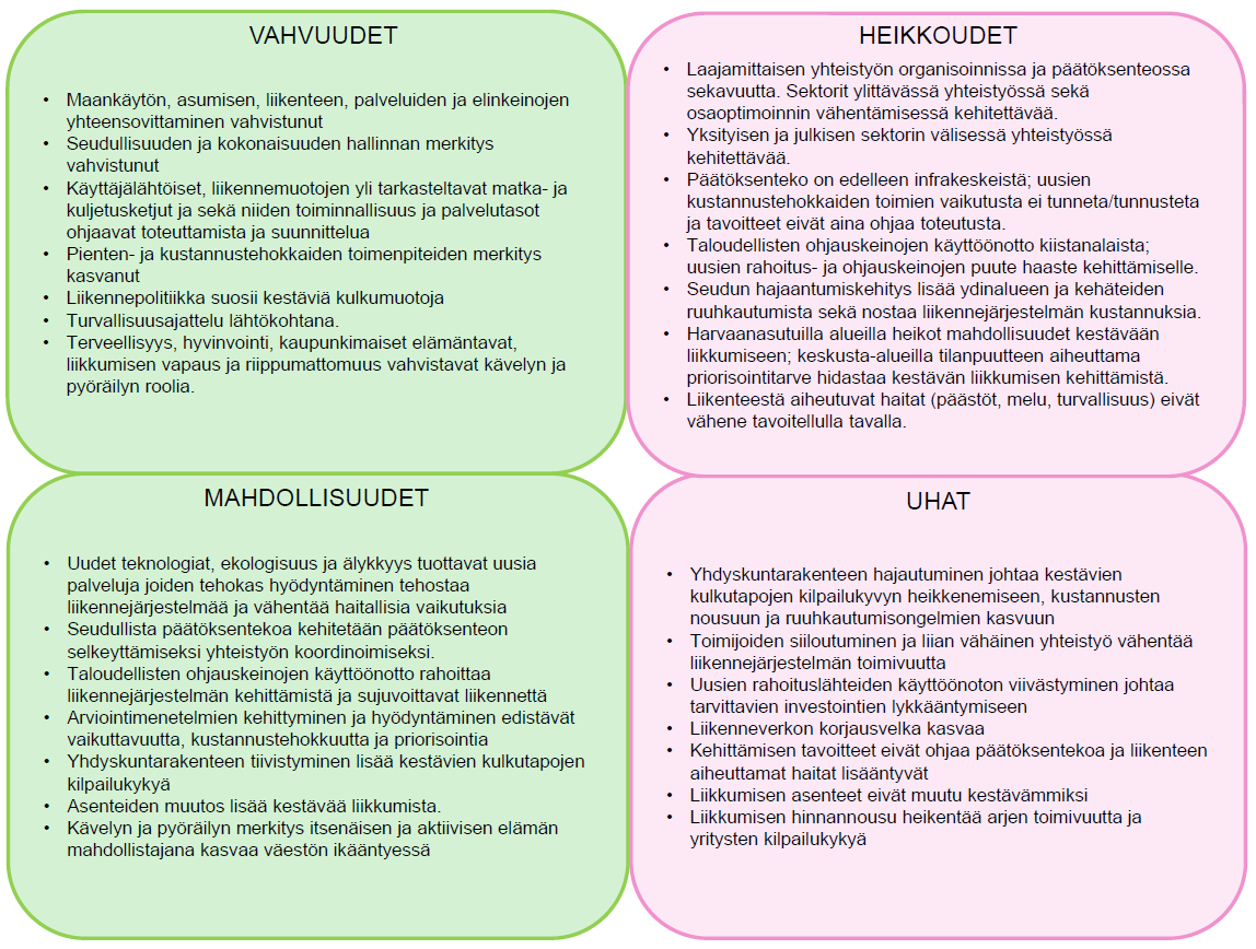 24 3 Mihin HLJ 2015 pohjautuu? 3.1 Haasteet ja mahdollisuudet Liikennesektori on murroksessa ja liikennejärjestelmän kehittämisessä ollaan suurten valintojen äärellä.