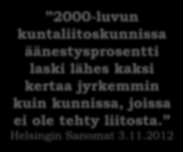 laski lähes kaksi kertaa jyrkemmin kuin kunnissa,