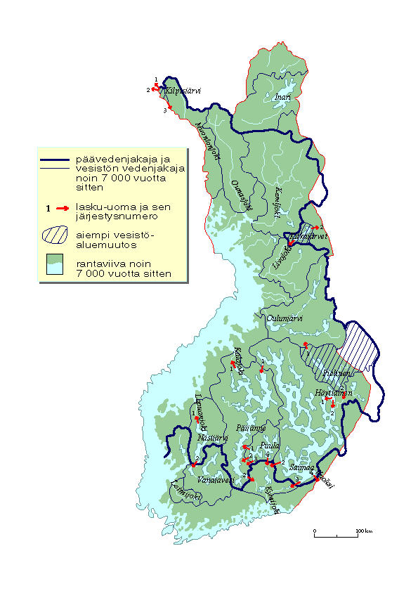 Suomen alueen topografia tiheine vesistöineen loi erinomaiset mahdollisuudet juuri vedestäpyyntiin viimeistään kampakeraamiselta