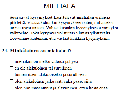 Sysmän kunta HYVINVOINTIKERTOMUS 2013 16 (38) ten he menettelevät havaitessaan kiusaamista, miten kiusaamistilanteet käsitellään ja mitä kiusaamisesta seuraa.