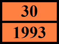 Vaaralipukkeet (ADR) : 3, Vaaramerkinnät (IATA) : 3, Vaaralipukkeet (IMDG) : 3, Varoituslipukkeet (ADN) : 3, 14.