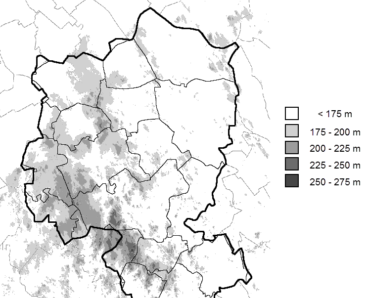 30 le, jolloin eniten riskipäiviä verkkoaluetta tarkastellessa on Keski-Suomessa.