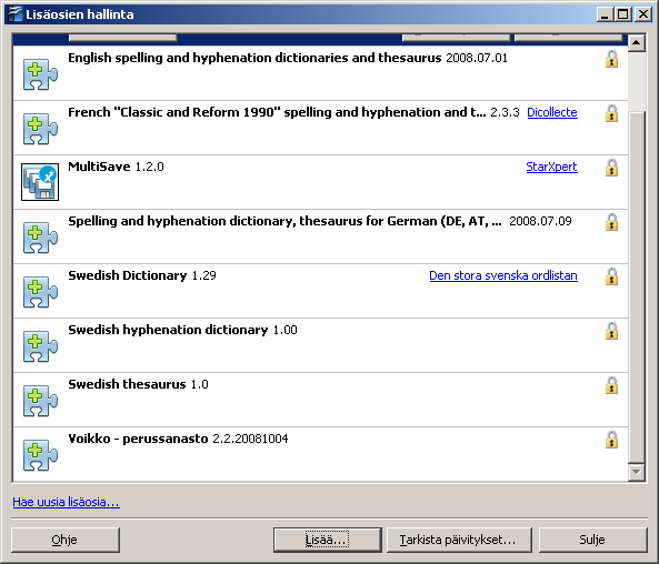 - 59-7.5 PDF import Sun Microsystems julkisti vuonna 2008 OpenOffice-versioon 3 lisäosan PDF import, jolla PDF-tiedoston voi avata muokattavaksi OpenOfficeen.