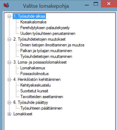 3 (16) Js lmakkeelle ei le määritelty Prsessi välilehdelle lmakekategriaa, näkyy lmake uuden lmakkeen valinnassa Lmakkeet kategrian alla.