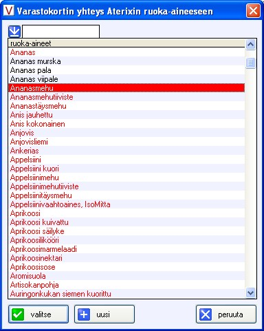 3(4) Toimitus kohtaan valitaan lähetyslistan kirjaustapa eli kirjataanko lähetyslista myyntierän EAN-koodilla / myyntieräyksiköllä vai EAN-koodilla /perusmittayksiköllä.