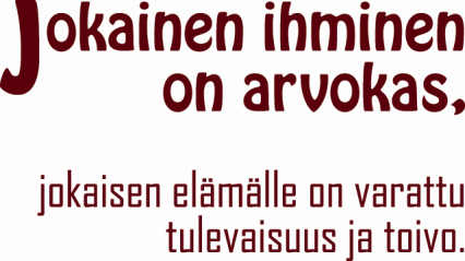 7 teltiin siis hallitseva elementti suurentamalla myös sanan kokoa. Värinä käytettiin viininpunaista, joka erottuu lähes yhtä hyvin valkoiselta pohjalta, kuin musta väri.