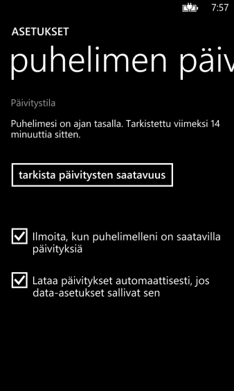 Sertifikaatin käyttöönotto JYU-Staff WLAN-verkossa 1. Valitse sovellusluettelosta Asetukset ja napauta sitten WLAN. 2.