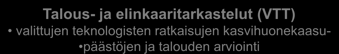 ClimBus-ohjelman tutkimushanke: CCS:n soveltaminen Suomen olosuhteissa Hankkeen kesto: 2008-2010 Tutkimusosapuolet: VTT & GTK Osallistuvat yritykset Fortum Foster Wheeler