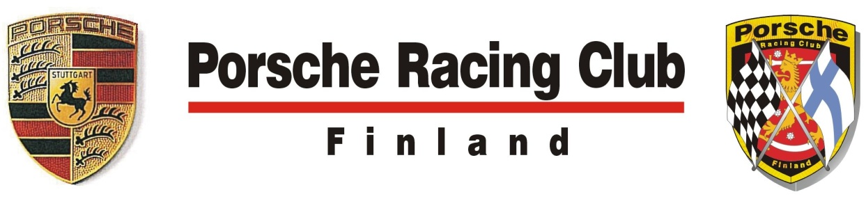 PORSCHE RACING CLUB FINLAND RY PORSCHE SPORTS CUP SCANDINAVIA 2010 / FINLAND PRCF